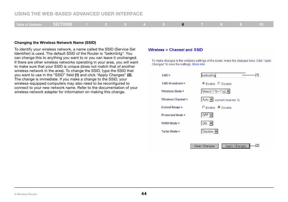 Belkin PM01110-A User Manual | Page 46 / 105