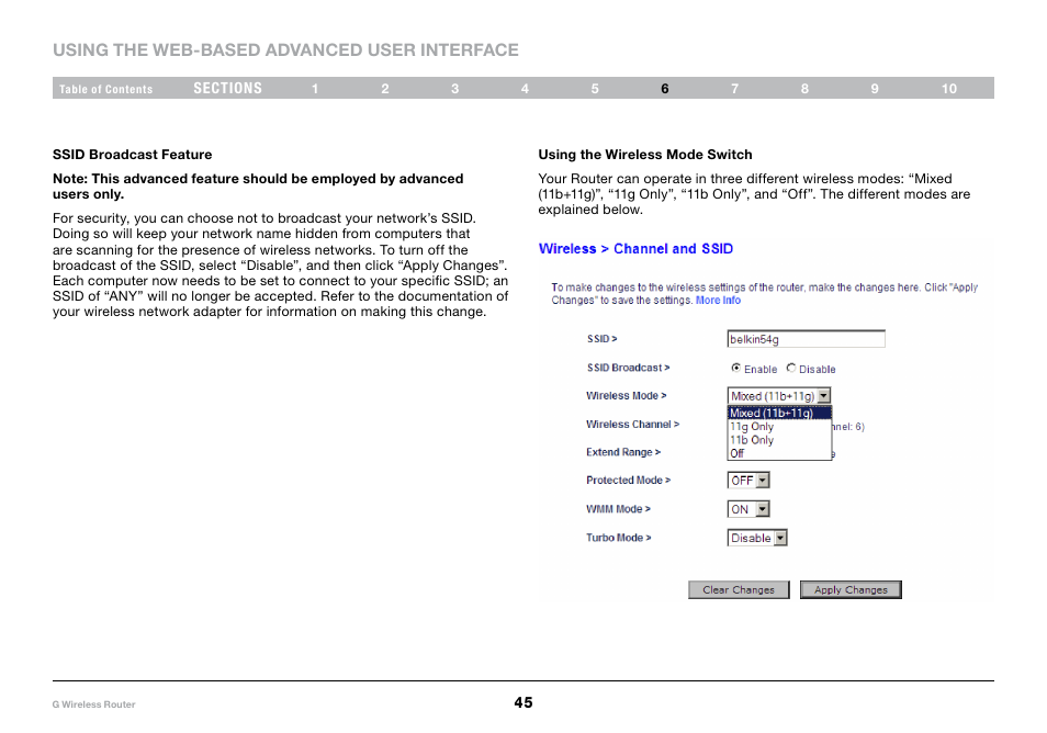 Belkin PM01110-A User Manual | Page 47 / 105