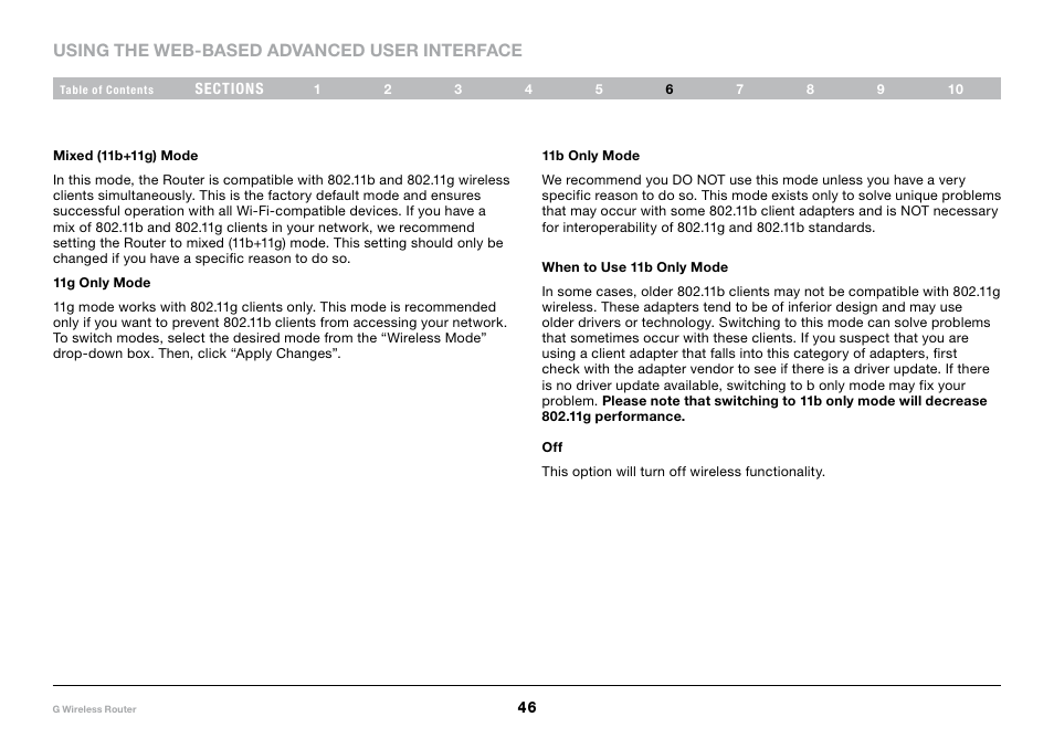 Belkin PM01110-A User Manual | Page 48 / 105