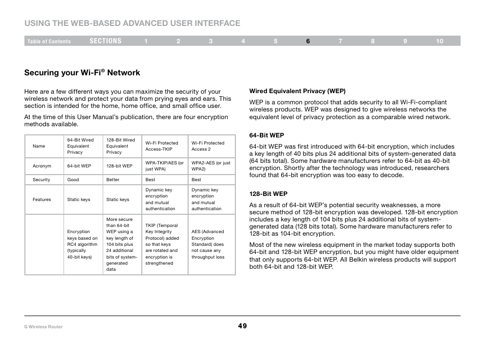 Network | Belkin PM01110-A User Manual | Page 51 / 105
