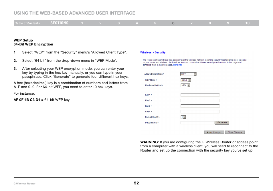 Belkin PM01110-A User Manual | Page 54 / 105