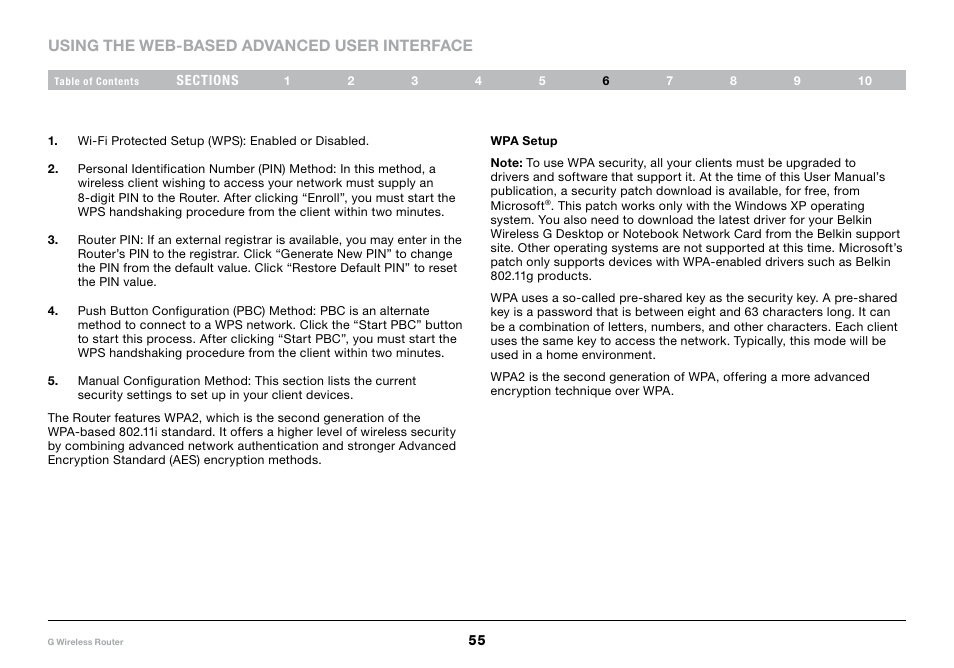 Belkin PM01110-A User Manual | Page 57 / 105