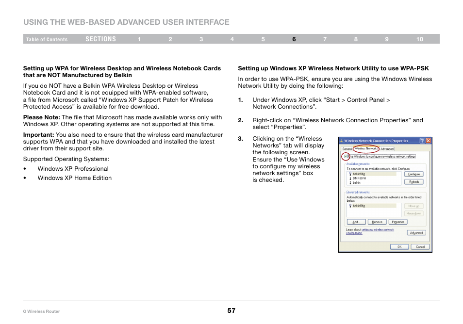 Belkin PM01110-A User Manual | Page 59 / 105
