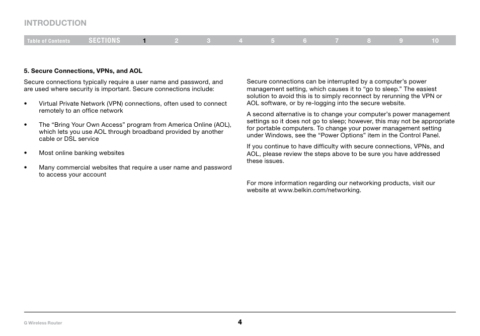Belkin PM01110-A User Manual | Page 6 / 105