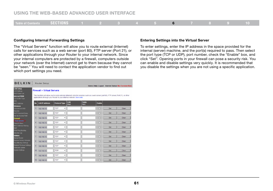 Belkin PM01110-A User Manual | Page 63 / 105