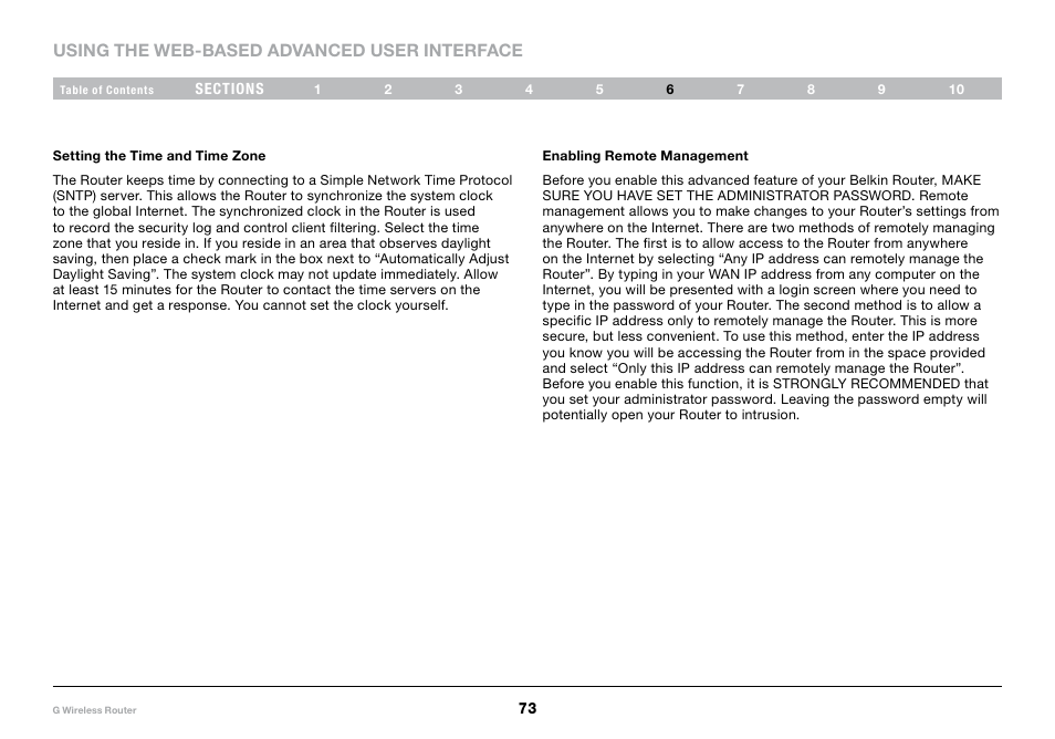 Belkin PM01110-A User Manual | Page 75 / 105