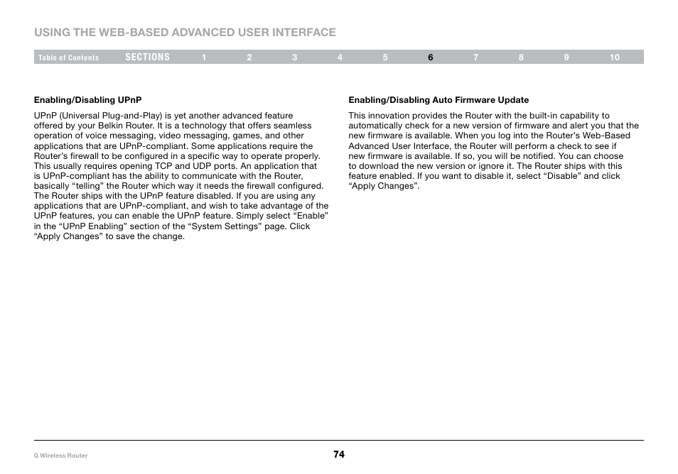 Belkin PM01110-A User Manual | Page 76 / 105