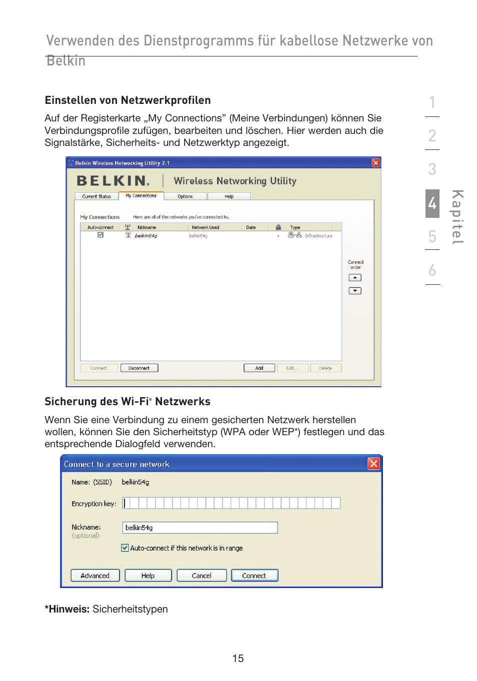 Kap ite l | Belkin F5D9050UK User Manual | Page 101 / 251