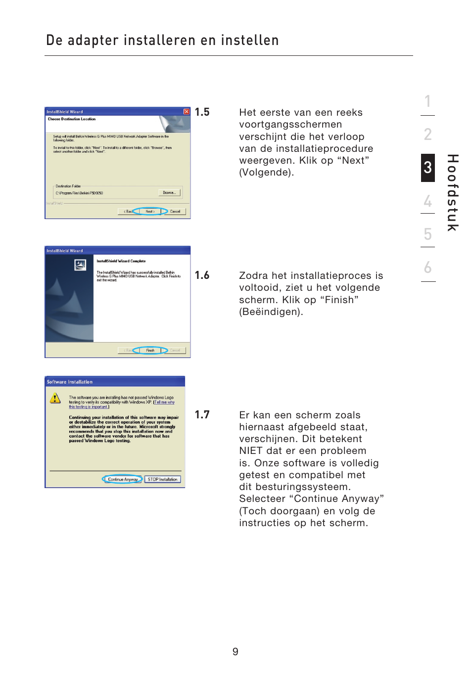 Belkin F5D9050UK User Manual | Page 137 / 251