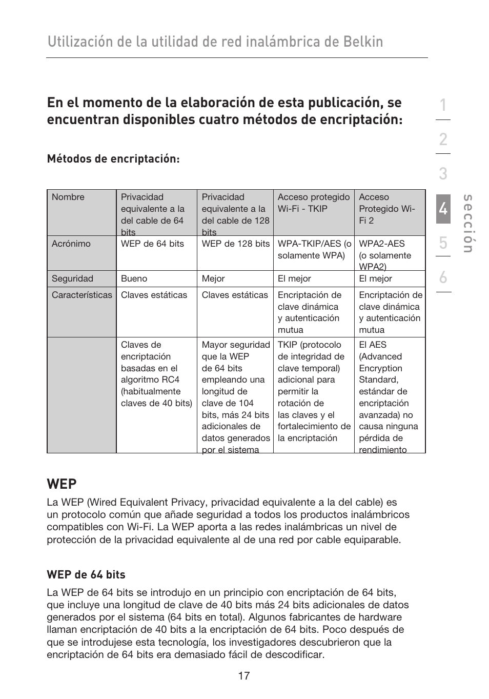 Se cc ió n | Belkin F5D9050UK User Manual | Page 186 / 251