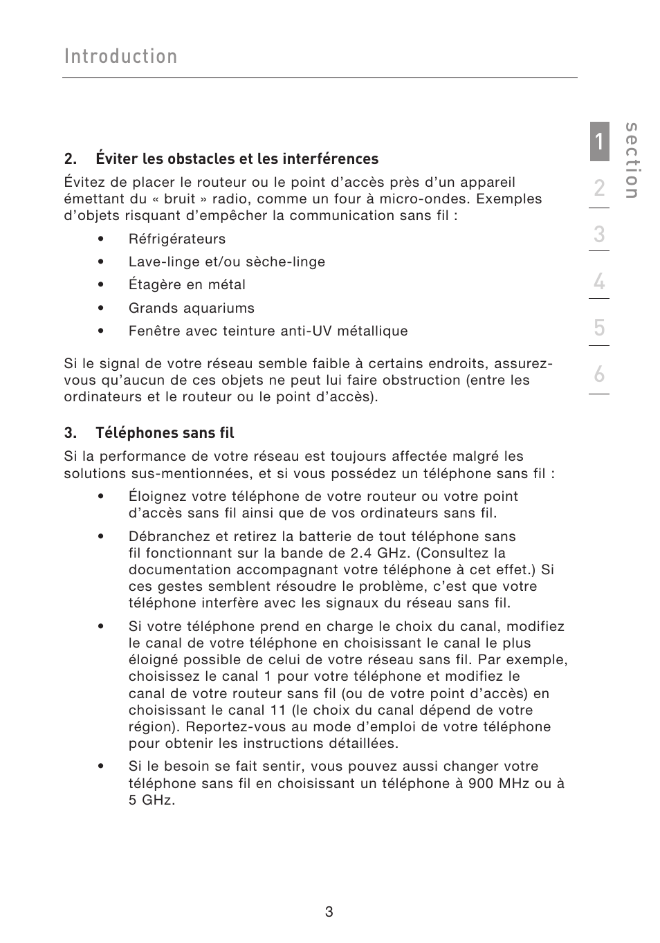 Introduction, Introduction se ct io n | Belkin F5D9050UK User Manual | Page 47 / 251