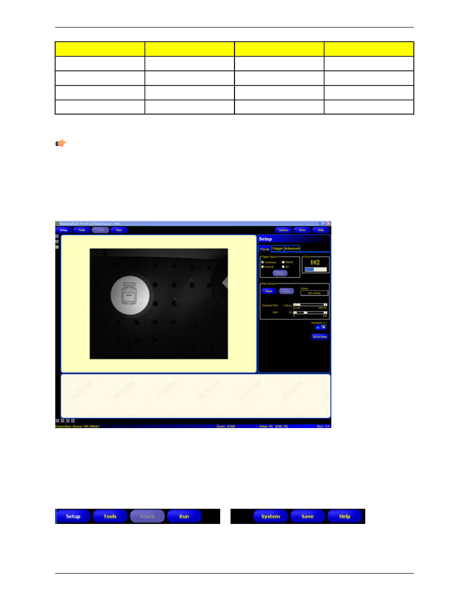 2 software overview, 1 main menu toolbar | Banner PresencePLUS P4 COLOR Series User Manual | Page 12 / 384