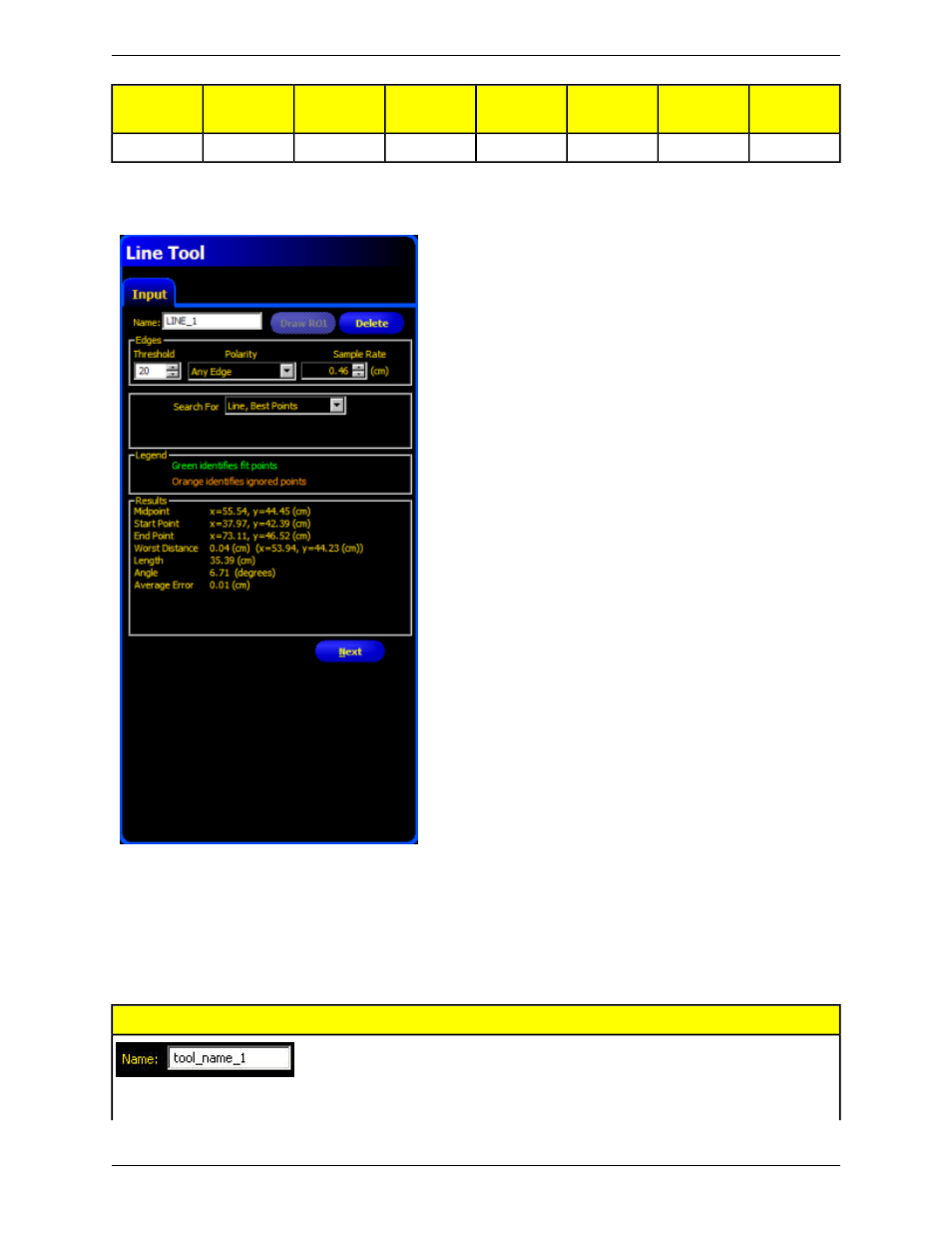 Adding an line detect tool | Banner PresencePLUS P4 COLOR Series User Manual | Page 156 / 384