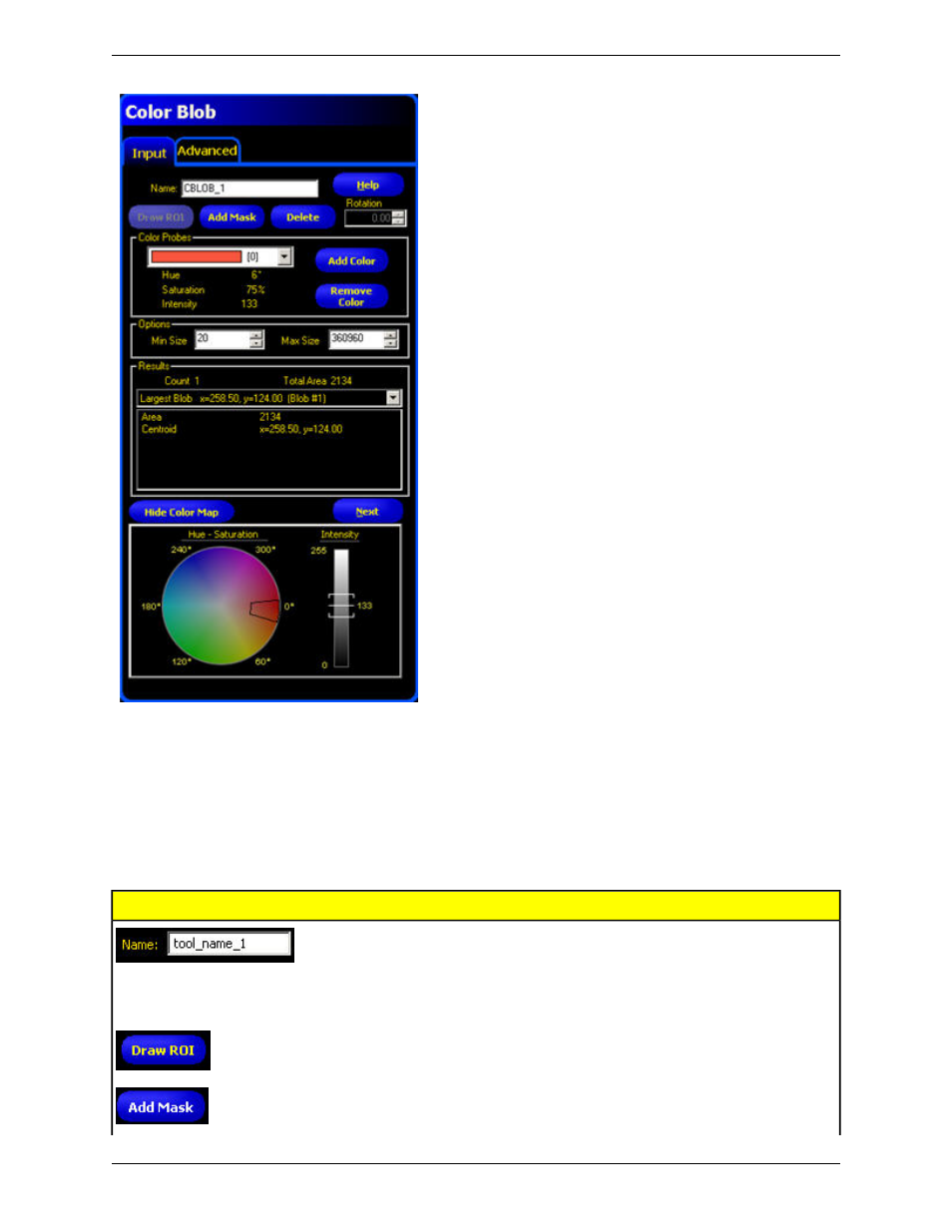 Adding an color tool | Banner PresencePLUS P4 COLOR Series User Manual | Page 175 / 384