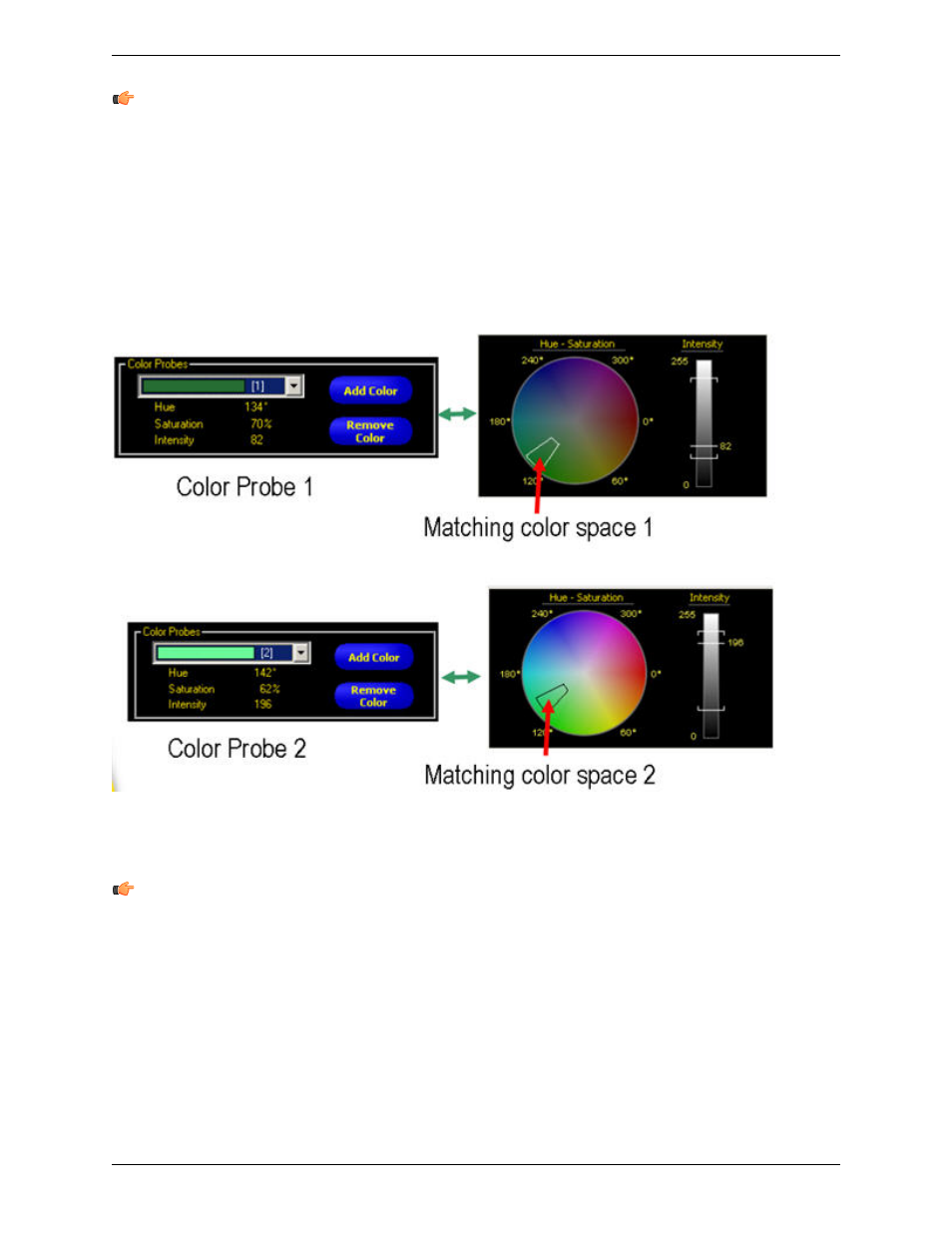 Color blob tool color map visualization, Color blob filter/sort tab | Banner PresencePLUS P4 COLOR Series User Manual | Page 178 / 384