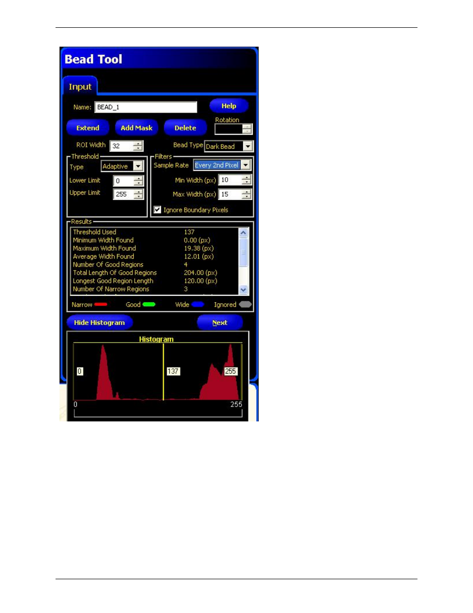 Drawing a connected line roi | Banner PresencePLUS P4 COLOR Series User Manual | Page 201 / 384