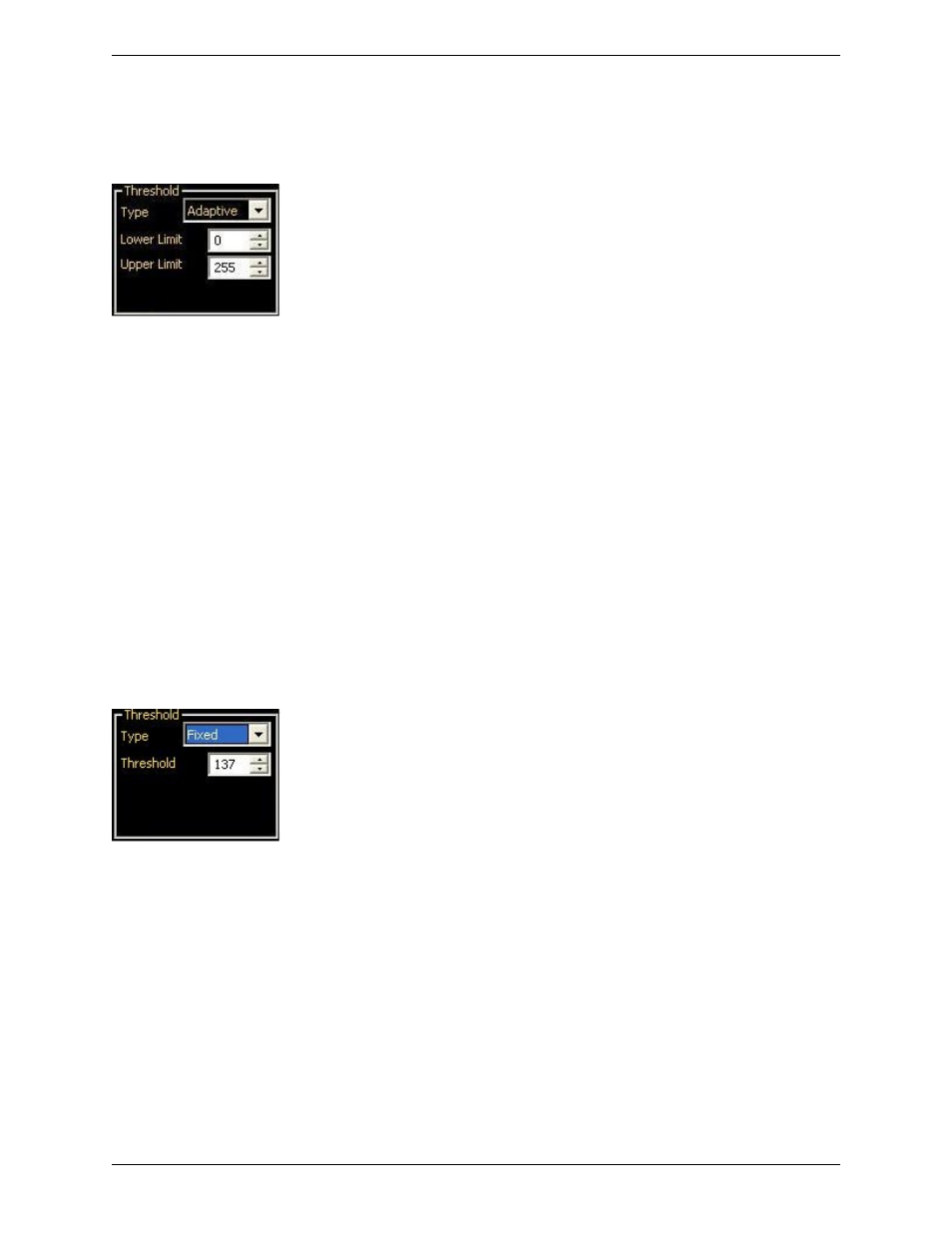 Adaptive, Fixed | Banner PresencePLUS P4 COLOR Series User Manual | Page 204 / 384