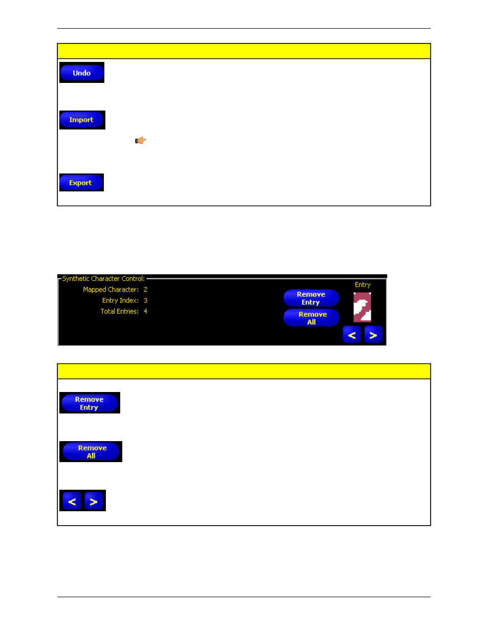 Synthetic character control, 7 advanced tab | Banner PresencePLUS P4 COLOR Series User Manual | Page 223 / 384