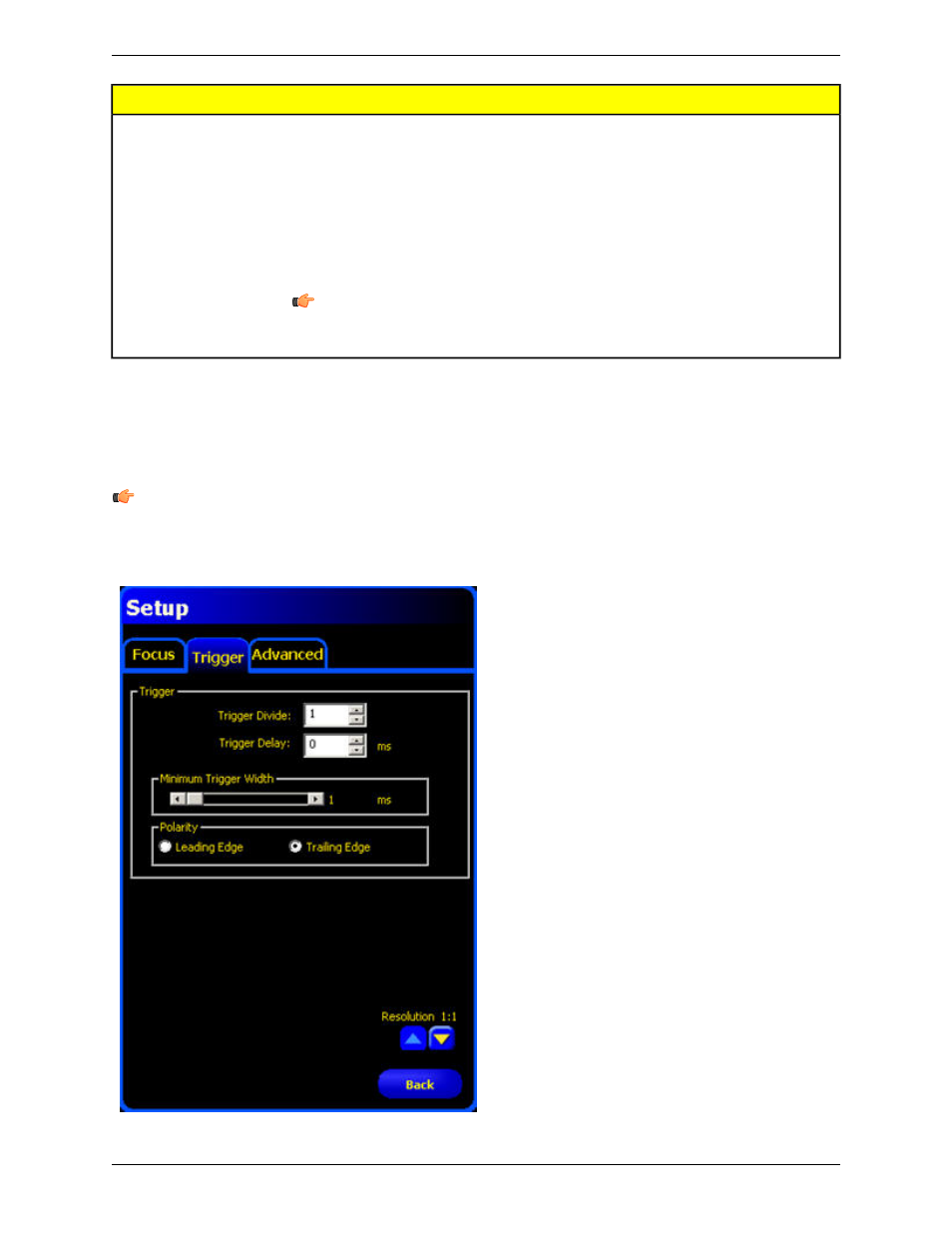4 trigger tab | Banner PresencePLUS P4 COLOR Series User Manual | Page 30 / 384