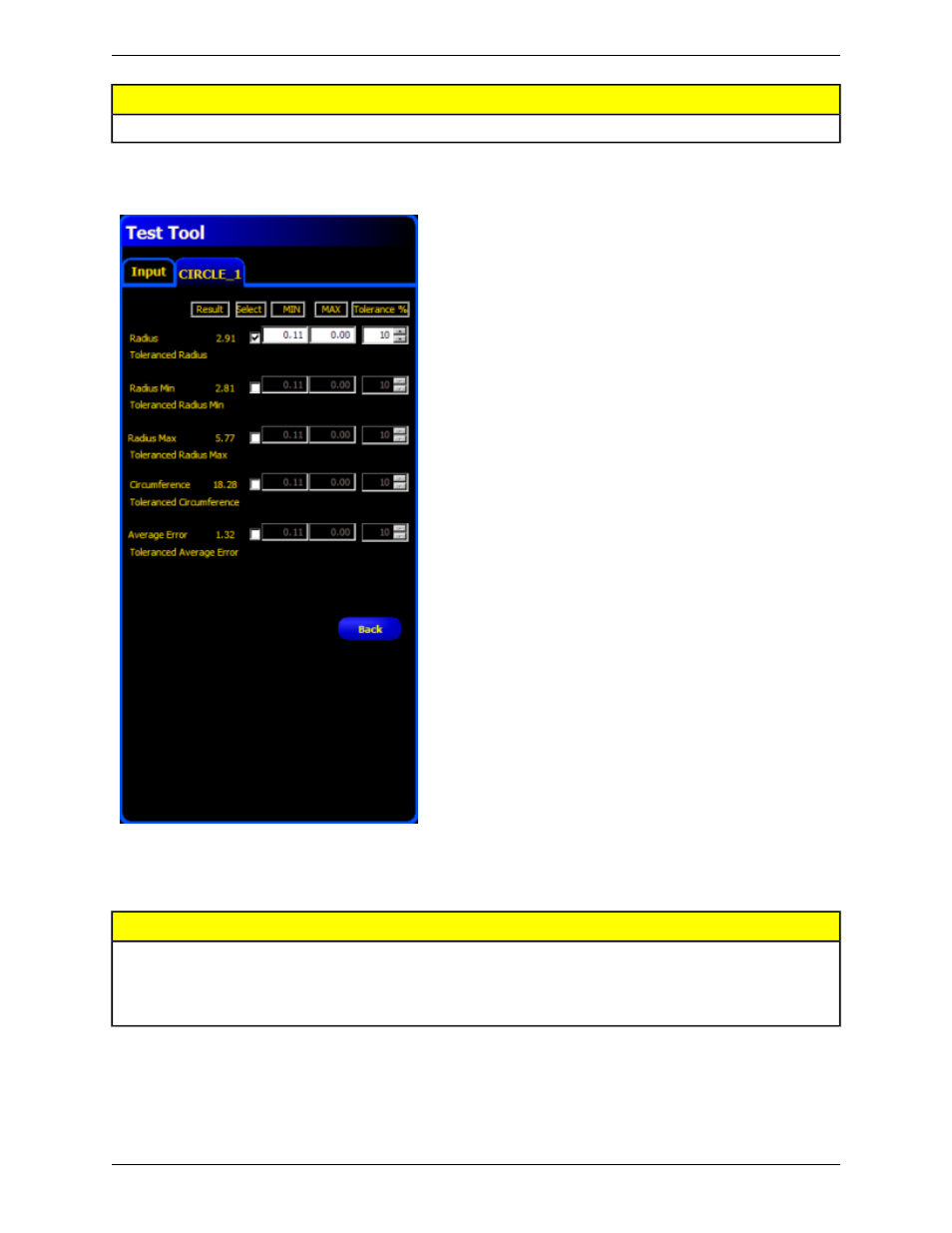 Test tool edge tab | Banner PresencePLUS P4 COLOR Series User Manual | Page 304 / 384
