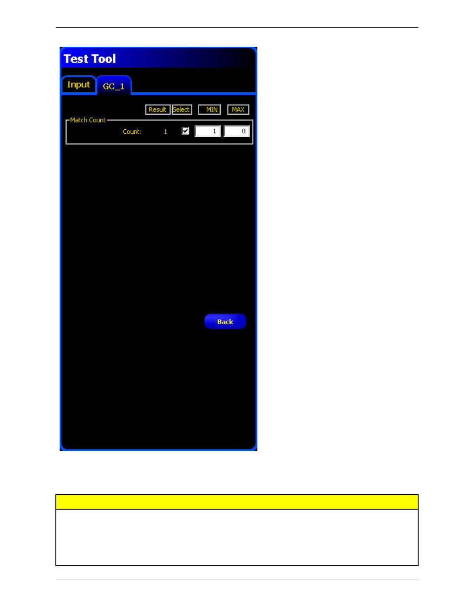Test tool line tab | Banner PresencePLUS P4 COLOR Series User Manual | Page 306 / 384