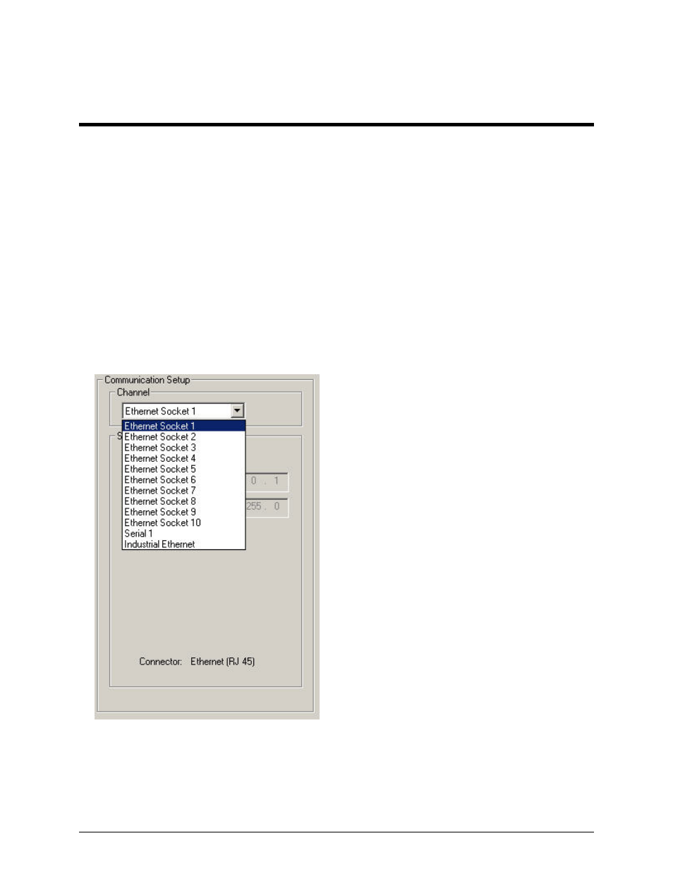 Communication tool setup, 1 ethernet connection, Chapter 8: communication tool setup | Chapter 8 communication tool setup | Banner PresencePLUS P4 COLOR Series User Manual | Page 317 / 384