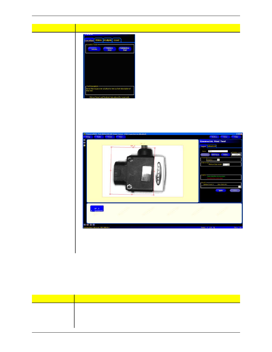 Banner PresencePLUS P4 COLOR Series User Manual | Page 67 / 384