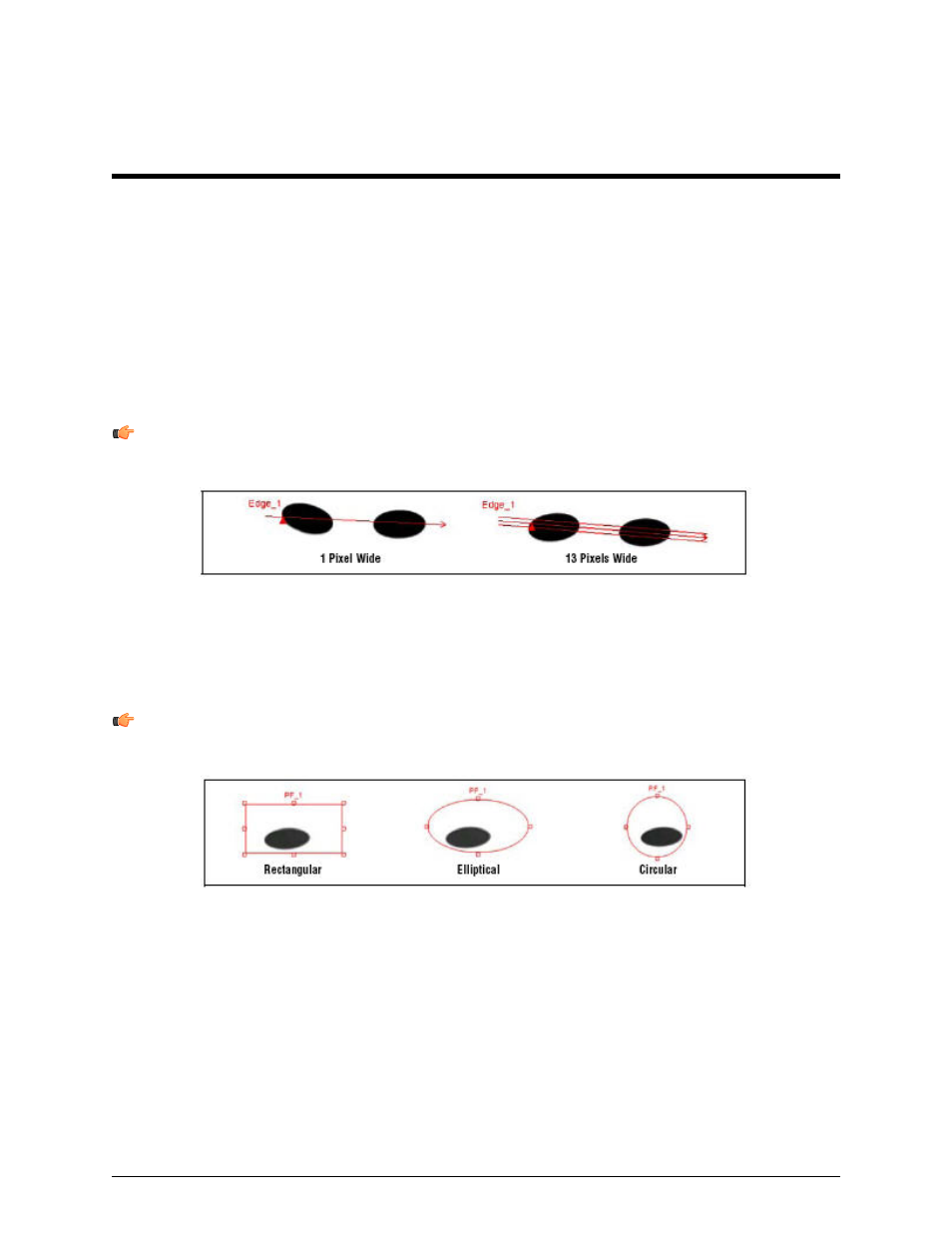 Presenceplus software tools, 1 roi types, 1 linear roi | 2 area roi, 3 search roi, Chapter 7: presenceplus software tools, 1 linear roi 7.1.2 area roi 7.1.3 search roi, Chapter 7 presenceplus software tools | Banner PresencePLUS P4 COLOR Series User Manual | Page 93 / 384