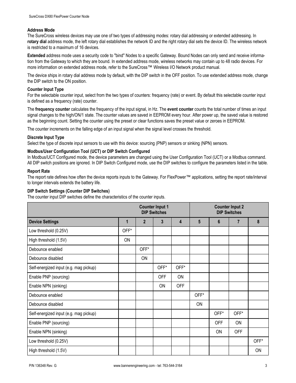 Banner SureCross DX80 Wireless Networks User Manual | Page 3 / 12