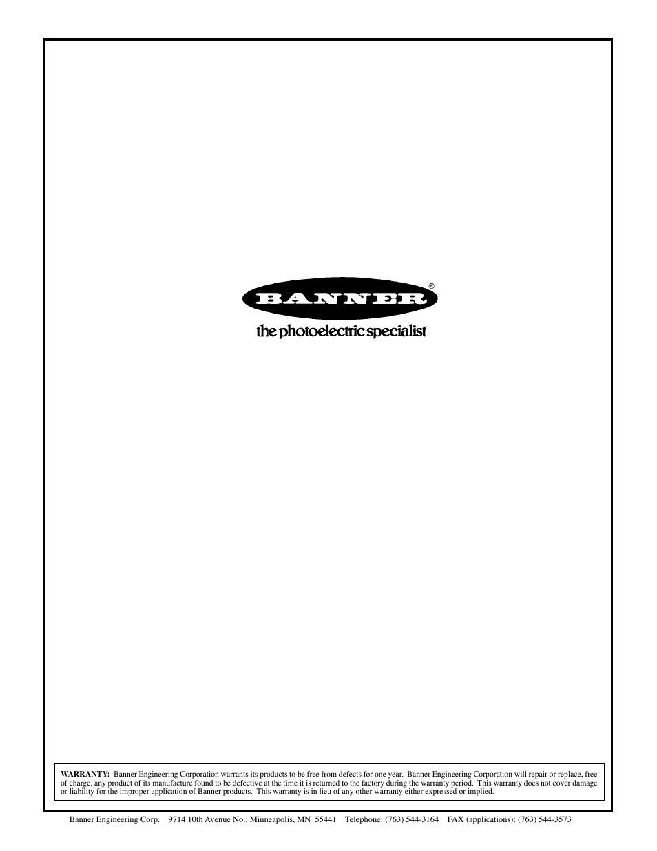Banner Q85 Series User Manual | Page 4 / 4