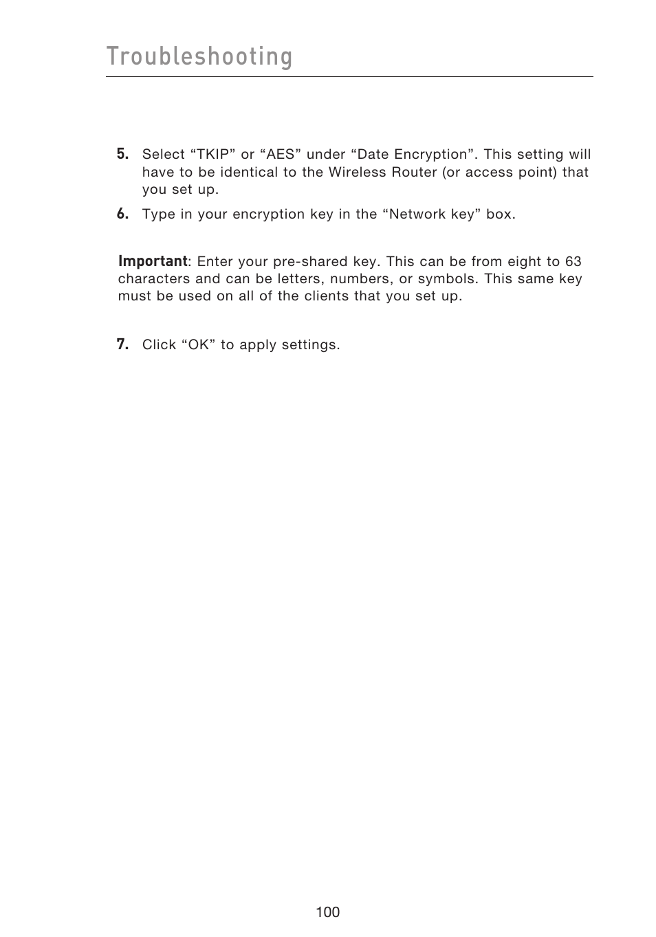 Troubleshooting | Belkin F5D9230UK4 User Manual | Page 102 / 667