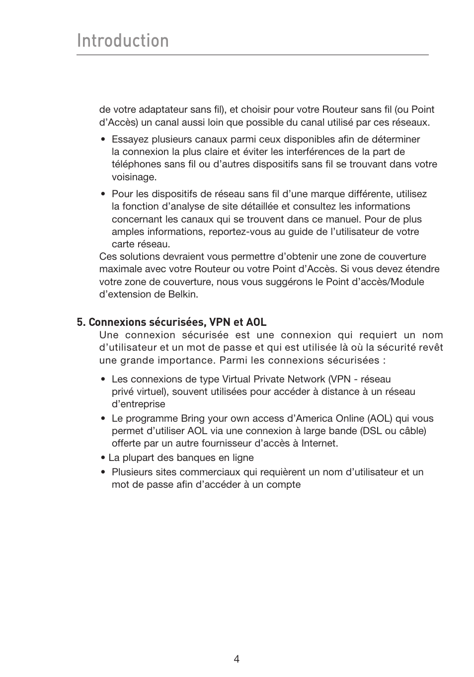 Introduction | Belkin F5D9230UK4 User Manual | Page 118 / 667