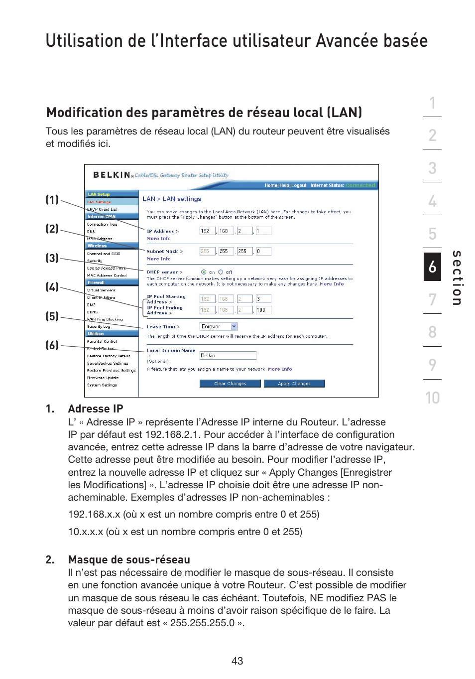 Belkin F5D9230UK4 User Manual | Page 157 / 667
