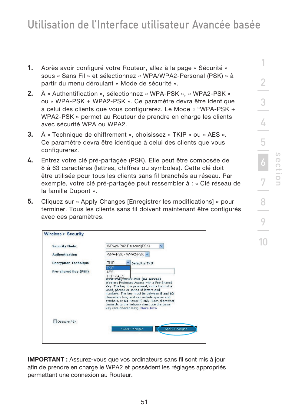 Se ct io n | Belkin F5D9230UK4 User Manual | Page 165 / 667