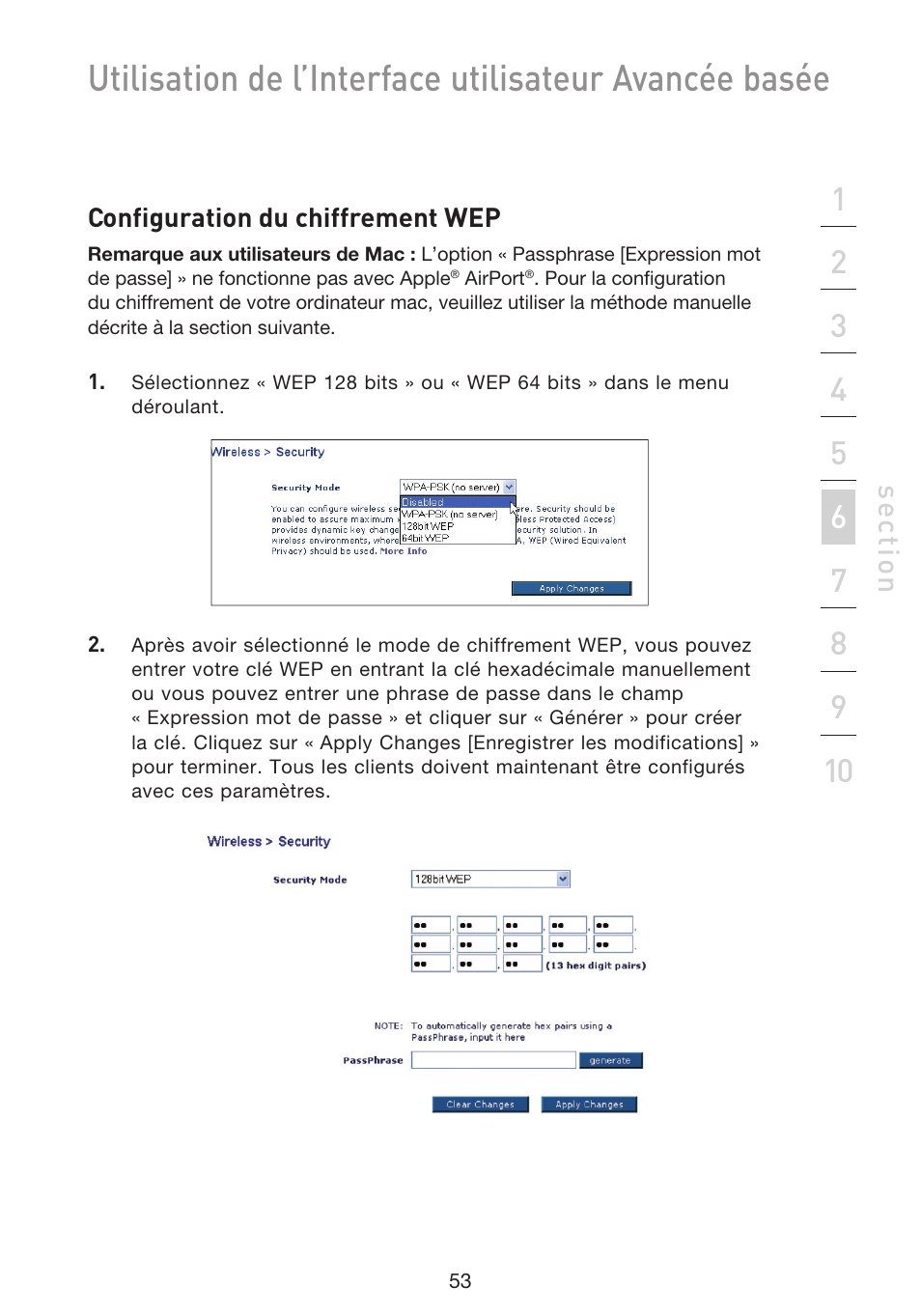 Se ct io n | Belkin F5D9230UK4 User Manual | Page 167 / 667