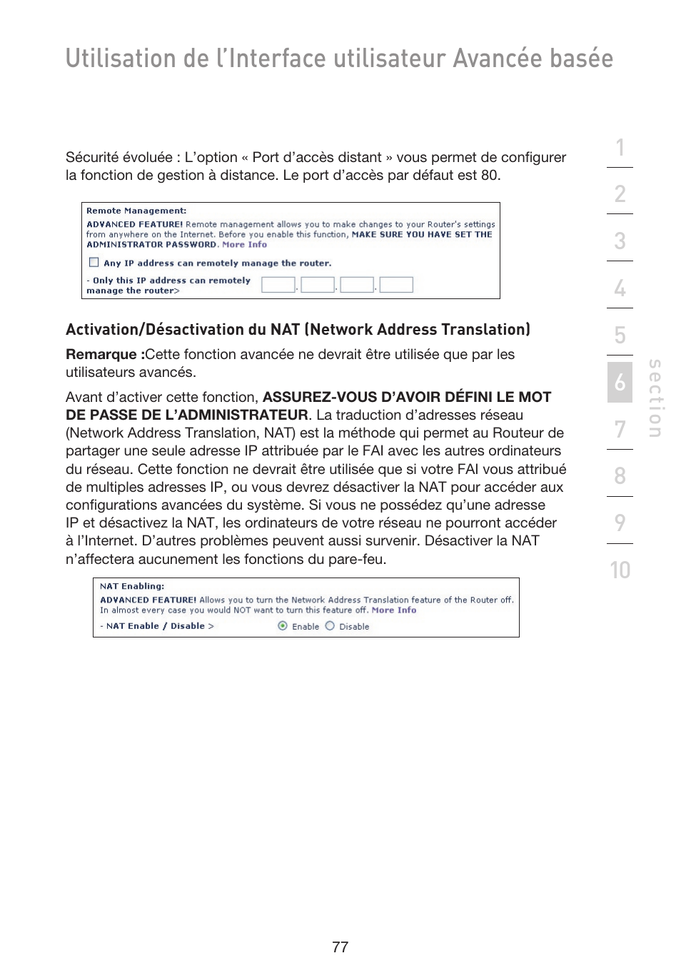 Belkin F5D9230UK4 User Manual | Page 191 / 667