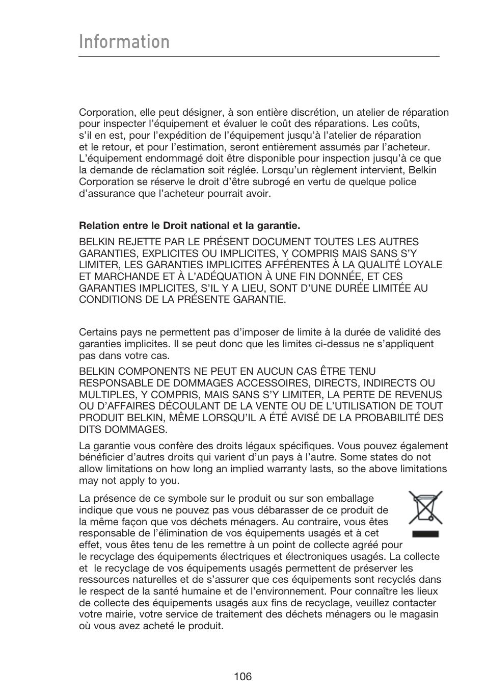 Information | Belkin F5D9230UK4 User Manual | Page 220 / 667