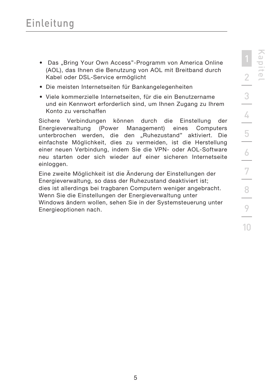 Einleitung | Belkin F5D9230UK4 User Manual | Page 230 / 667