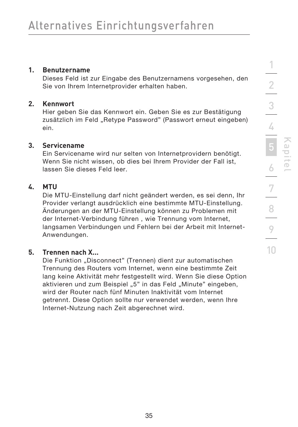 Alternatives einrichtungsverfahren | Belkin F5D9230UK4 User Manual | Page 260 / 667