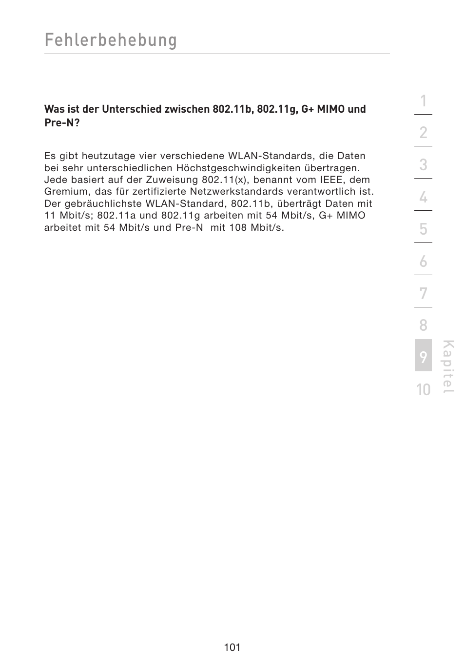 Fehlerbehebung | Belkin F5D9230UK4 User Manual | Page 326 / 667