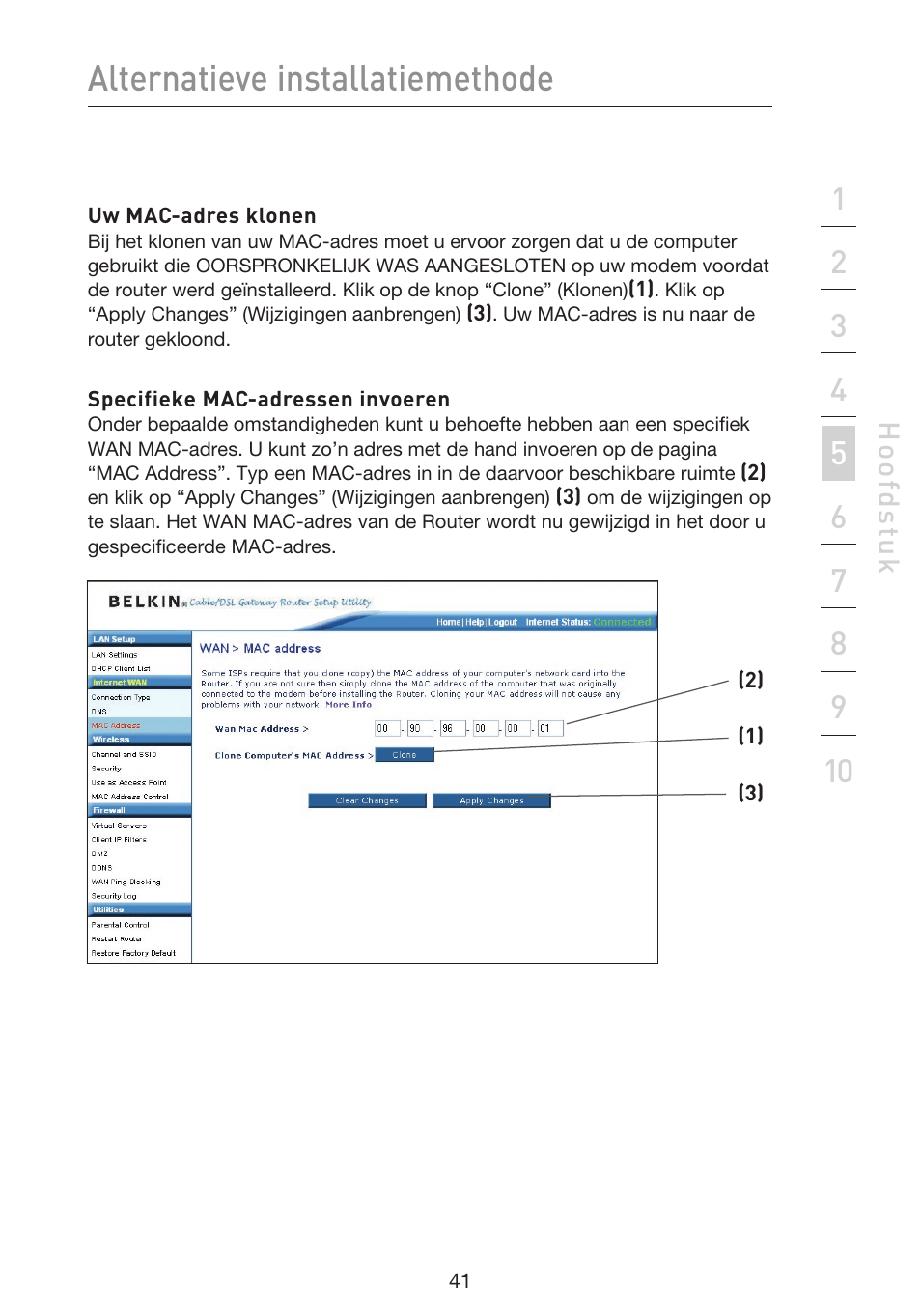 Alternatieve installatiemethode, Hoo fd st u k | Belkin F5D9230UK4 User Manual | Page 377 / 667