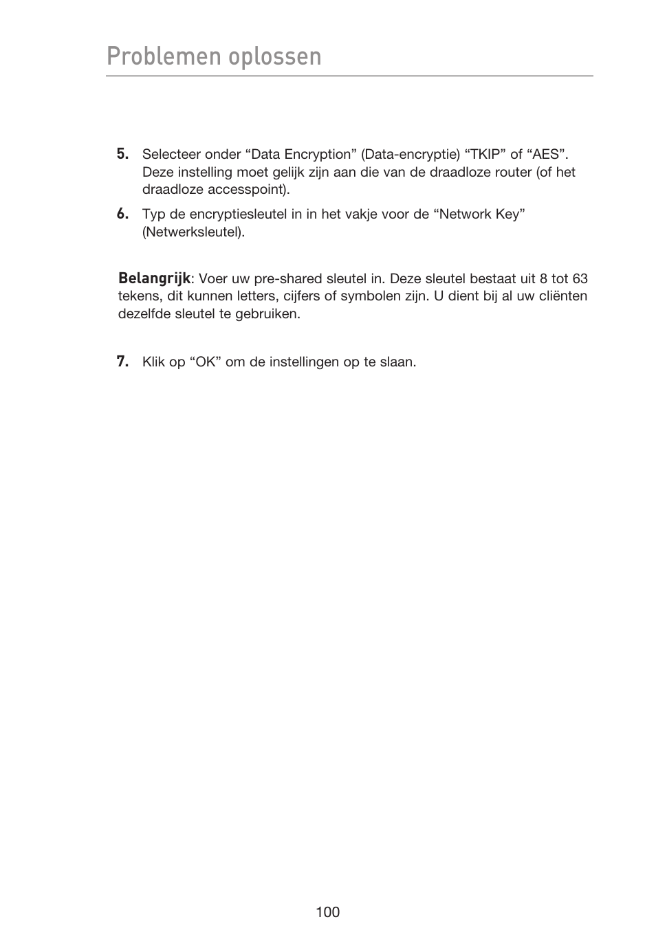 Problemen oplossen | Belkin F5D9230UK4 User Manual | Page 436 / 667