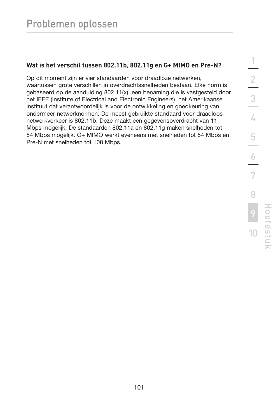 Problemen oplossen | Belkin F5D9230UK4 User Manual | Page 437 / 667