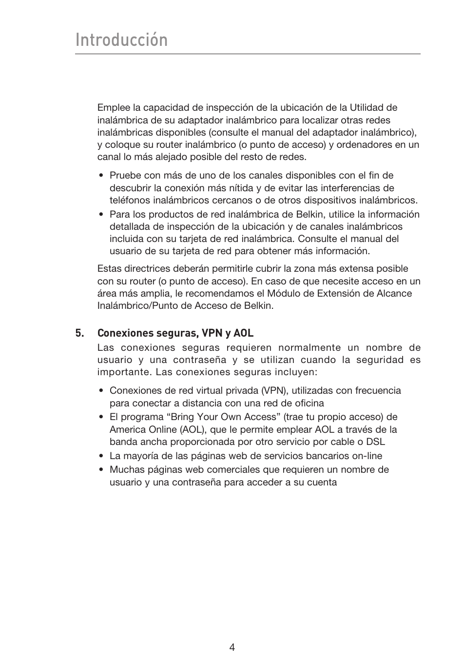 Introducción | Belkin F5D9230UK4 User Manual | Page 451 / 667