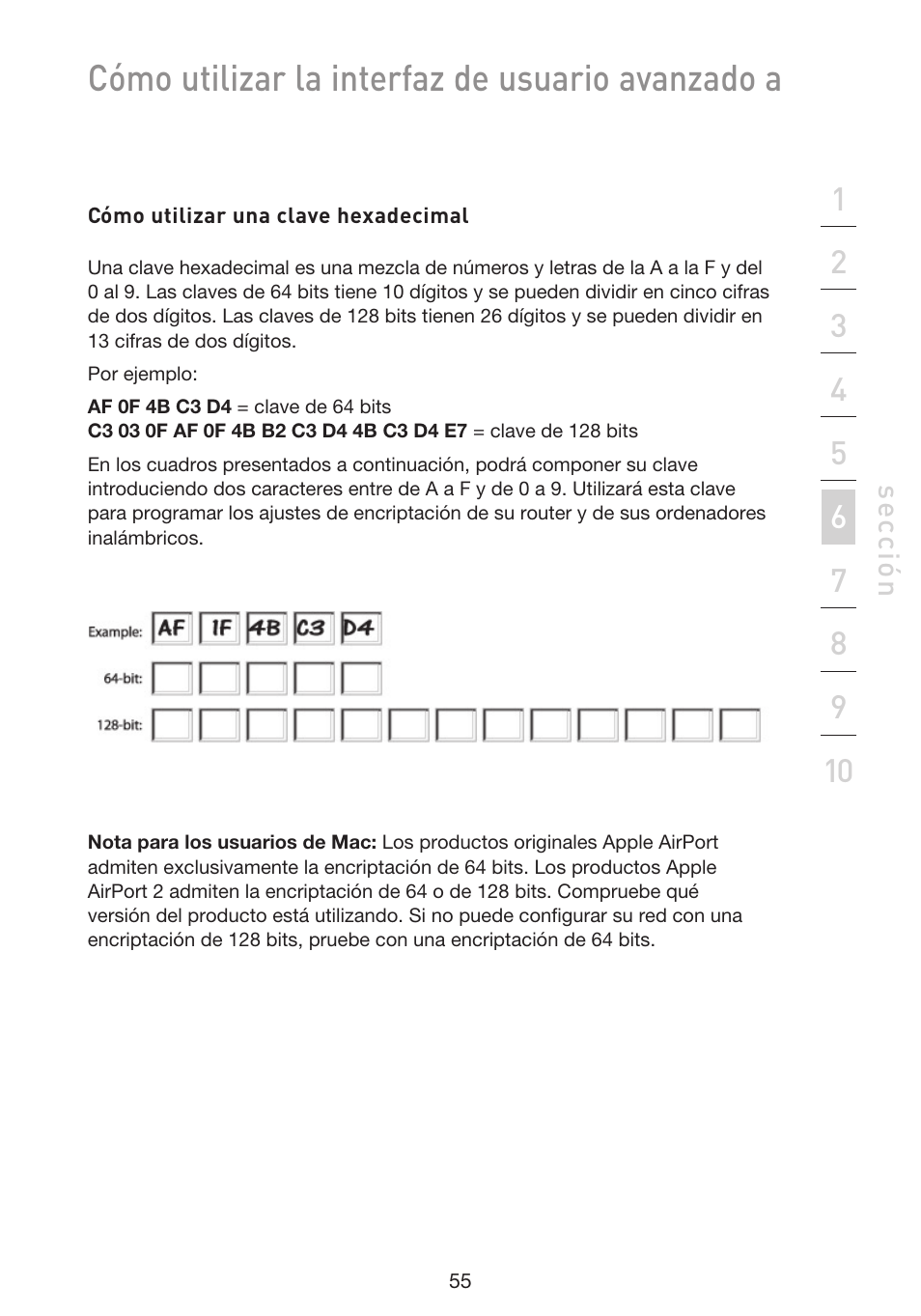 Cómo utilizar la interfaz de usuario avanzado a | Belkin F5D9230UK4 User Manual | Page 502 / 667