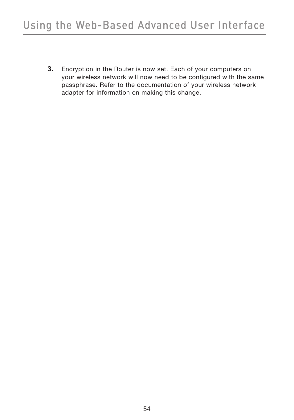 Using the web-based advanced user interface | Belkin F5D9230UK4 User Manual | Page 56 / 667