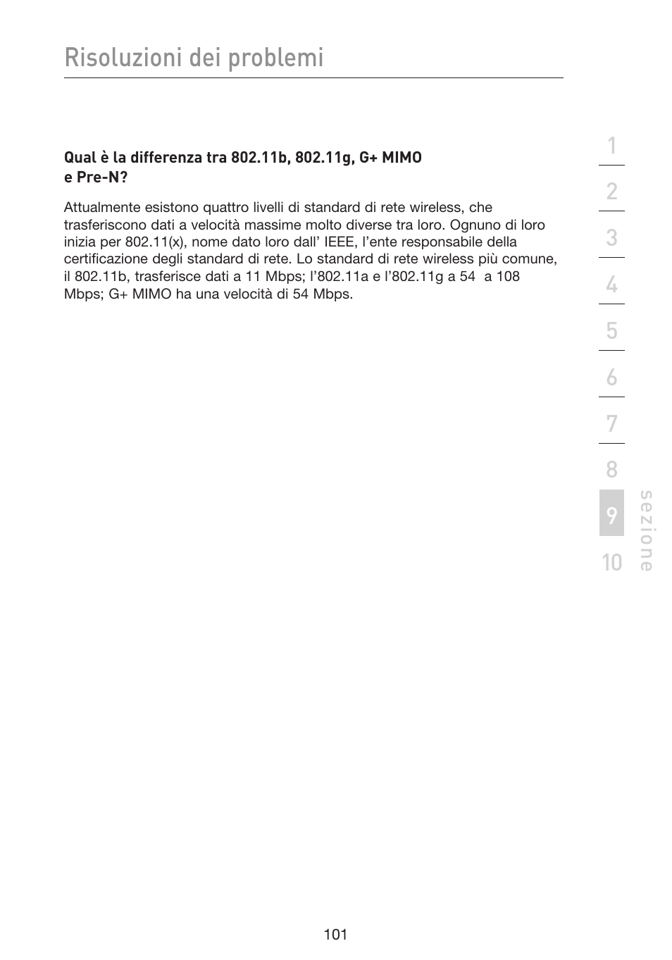 Risoluzioni dei problemi | Belkin F5D9230UK4 User Manual | Page 659 / 667