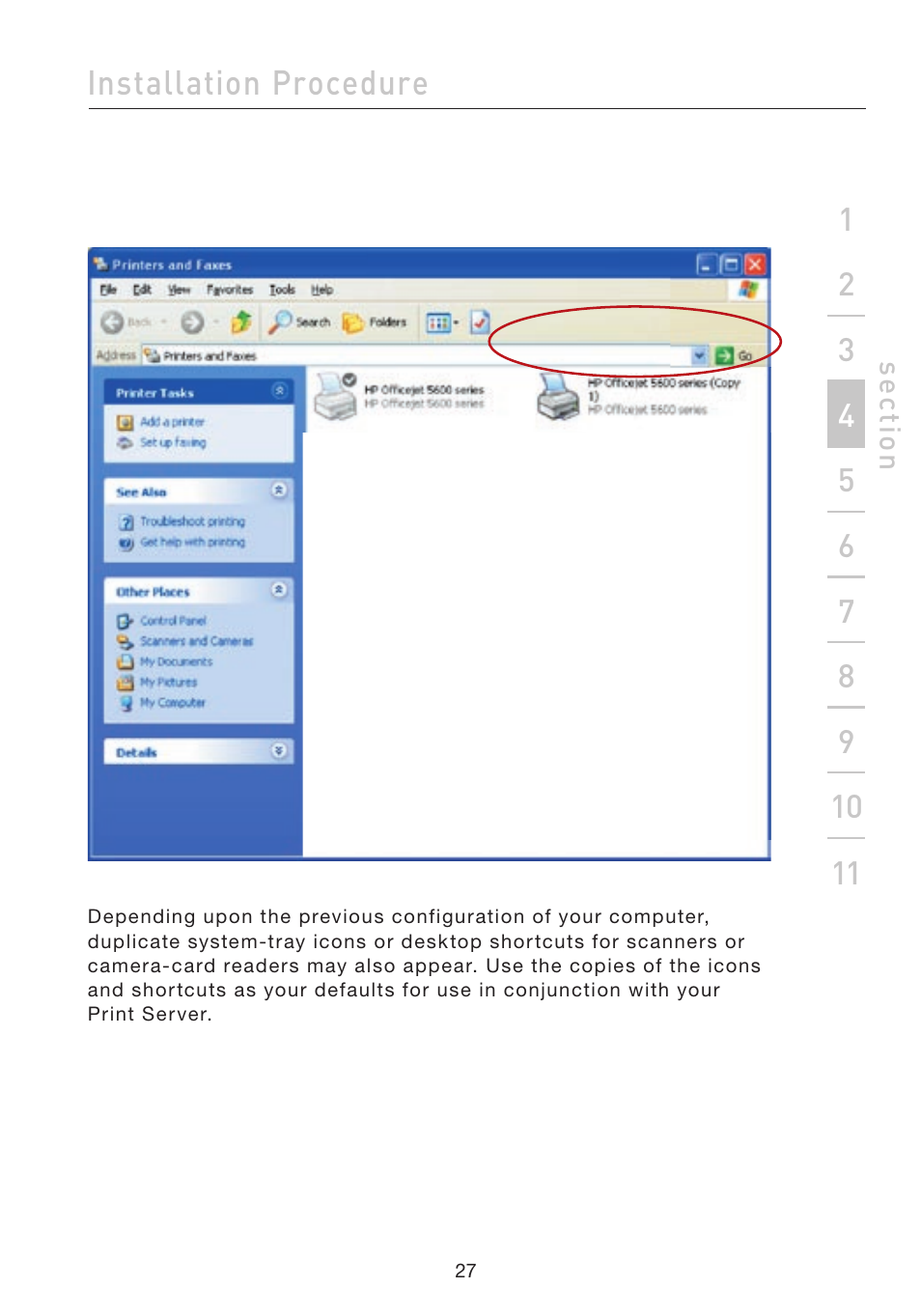 Installation procedure | Belkin F1UP002 User Manual | Page 27 / 64
