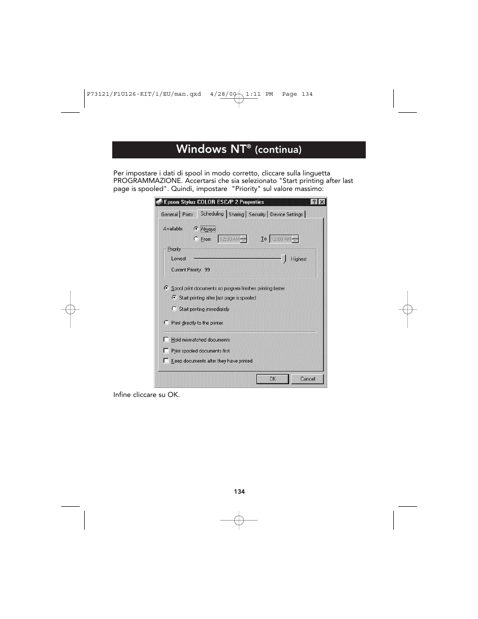 Windows nt, Continua) | Belkin F1U126-KIT User Manual | Page 136 / 148