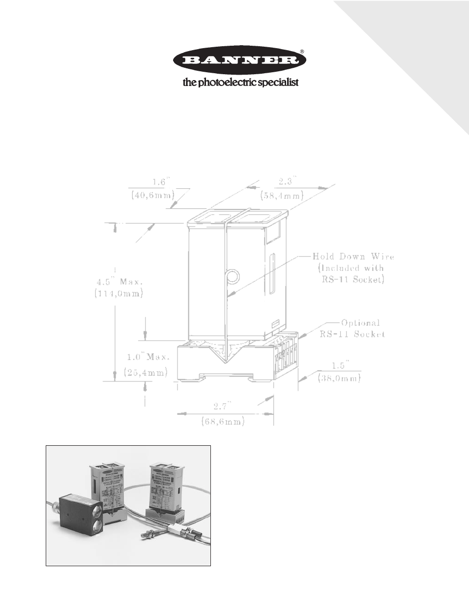 Banner MAXI-AMP Series User Manual | 24 pages